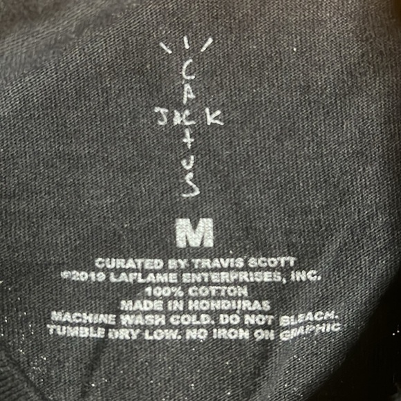 Travis Scott Eye Long Sleeve Astroworld FW19 Tee Shirt medium - Picture 5 of 8